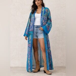 ✨ One-of-a-Kind Silk Robe — Handmade in UAE ✨